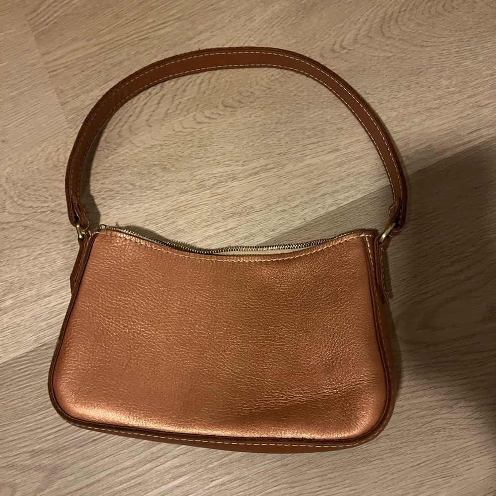 Portland Leather Brown Leather Shoulder Bag